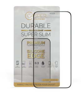 Casper Silicone Tempered Glass For iPhone XS Max / 11 Pro Max (Retail Pack) (Clear)