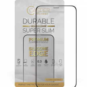 Casper Silicone Tempered Glass For iPhone XS Max / 11 Pro Max (Retail Pack) (Clear)