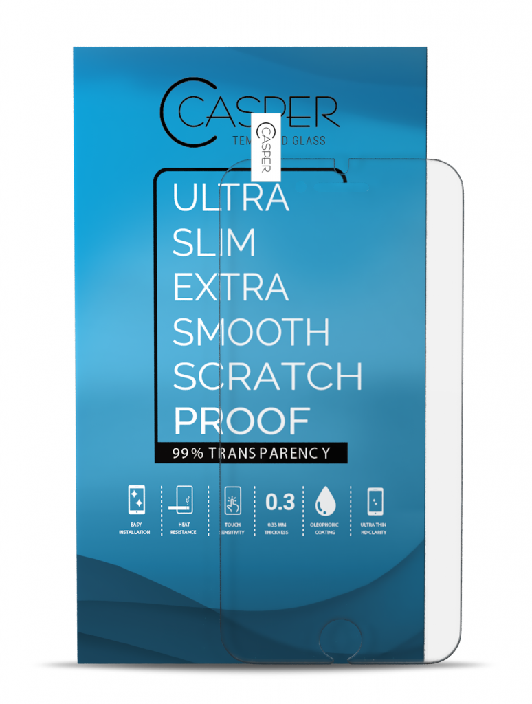 Casper Tempered Glass For iPhone 6 Plus / 6S Plus (10 Pack) (Clear)