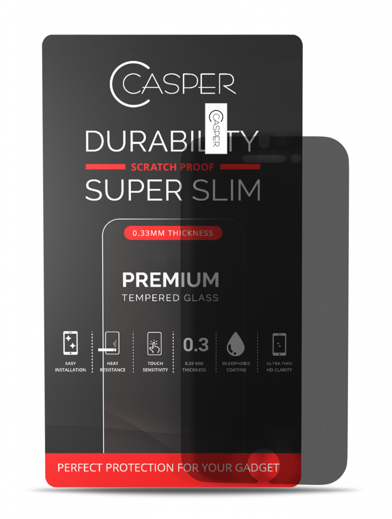 Casper Tempered Glass For iPhone 6 / 6S / 7 / 8 (Retail Pack) (Privacy)