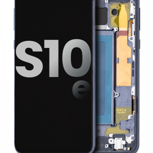 OLED Assembly With Frame For Samsung Galaxy S10e (Used OEM Pull: Grade B/C) (Prism Black)
