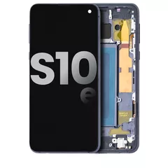 OLED Assembly With Frame For Samsung Galaxy S10E (Blemish: Grade B) (Cardinal Red)