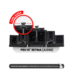 Battery (A1494) For MacBook Pro 15" A1398 (2013-2014)