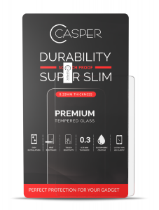 Casper Tempered Glass For iPad Mini 1 / iPad Mini 2 / iPad Mini 3 (Retail Pack) (Clear)