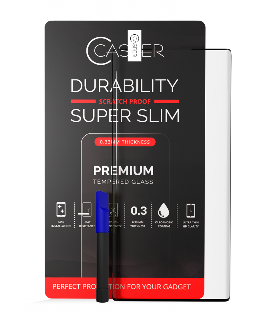 Casper UV Tempered Glass With Glue For Samsung Galaxy Note 20 Ultra (Case Friendly) (Retail Pack)
