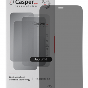 Casper Pro Tempered Glass For iPhone XR / 11 (10 Pack) (Privacy)