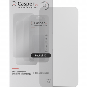 Casper Pro Tempered Glass For iPhone 15 / 16 (10 Pack) (Matte)