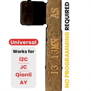 Pre-Programmed Universal Battery Tag-On Flex (Soldering Not Required) For iPhone 13 / 13 Mini (AmpSentrix) (With I2C, JCID, Qianli)