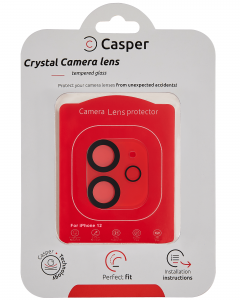 Casper Camera Lens Protector For iPhone 12 (Crystal Full Cover)