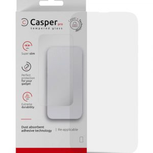 Casper Pro Tempered Glass For iPhone 15 Pro Max (Retail Pack) (Clear)