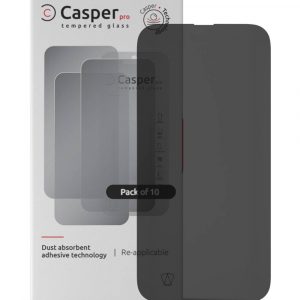 Casper Pro Tempered Glass For iPhone 15 Pro Max (10 Pack) (Privacy)