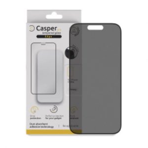 Casper Pro Edge Tempered Glass For iPhone 15 Pro (Retail Pack) (Privacy)