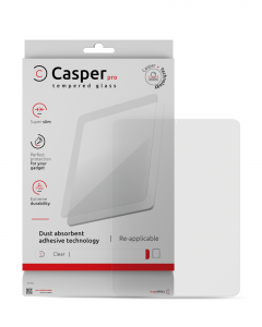 Casper Pro Tempered Glass For iPad Pro 13" (2024) (Retail Pack) (Clear)