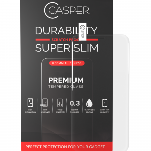 Casper Tempered Glass For iPhone 12 Mini (Retail Pack) (Clear)