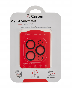 Casper Camera Lens Protector For iPhone 12 Pro Max (Crystal Full Cover)