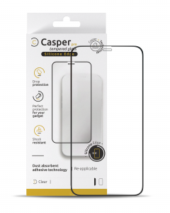 Casper Pro Silicone Tempered Glass For iPhone 13 Pro Max / 14 Plus (Retail Pack) (Clear)