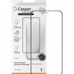 Casper Pro Silicone Tempered Glass For iPhone 13 Pro Max / 14 Plus (Retail Pack) (Clear)