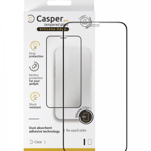 Casper Pro Silicone Tempered Glass For iPhone XR / 11 (Retail Pack) (Clear)