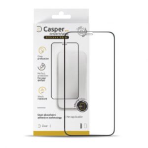 Casper Pro Silicone Tempered Glass For iPhone 12 Pro Max (Retail Pack) (Clear)