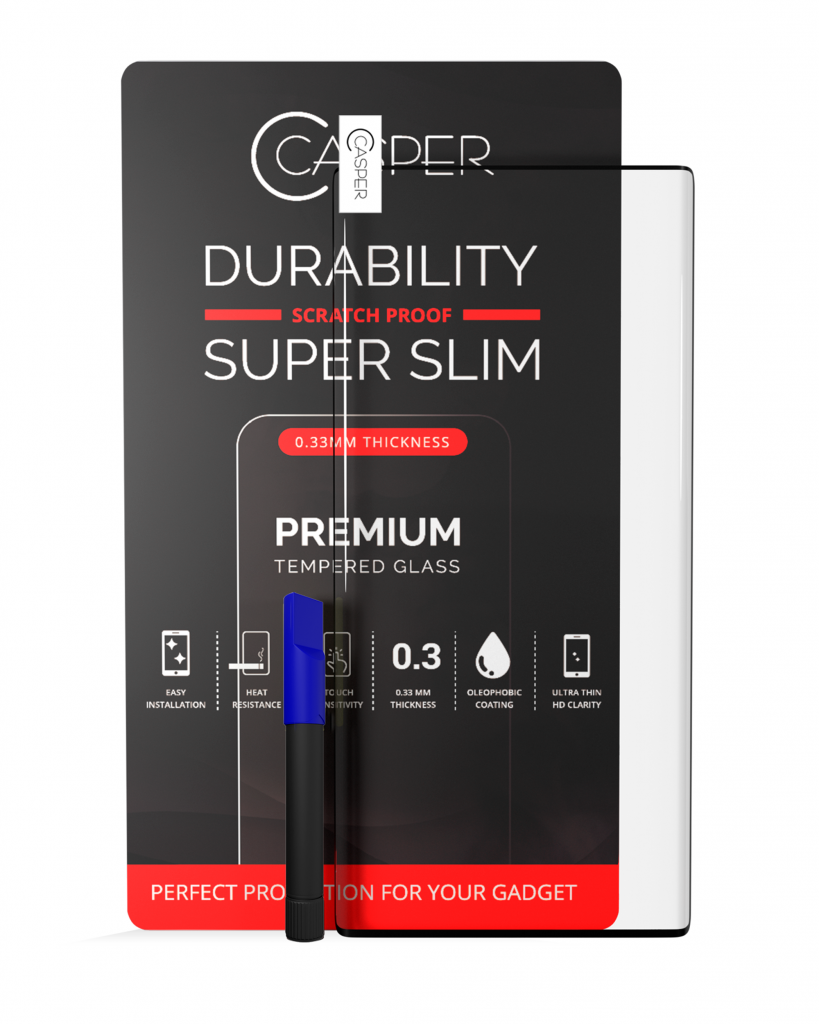 Casper UV Tempered Glass With Glue For Samsung Galaxy Note 10 Plus / 5G (Case Friendly) (Retail Pack)