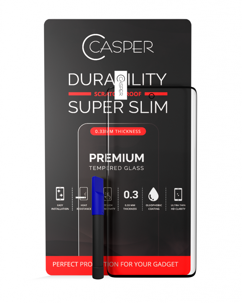 Casper UV Tempered Glass With Glue For Samsung Galaxy S20 5G (Case Friendly) (Retail Pack)