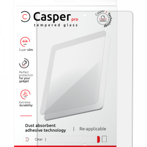 Casper Pro Tempered Glass For iPad Air 1 / Air 2 / Pro 9.7 / iPad 5 (2017) / iPad 6 (2018) (Retail Pack) (Clear)