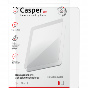 Casper Pro Tempered Glass For iPad 7 (2019) / iPad 8 (2020) / iPad 9 (2021) (Retail Pack) (Clear)