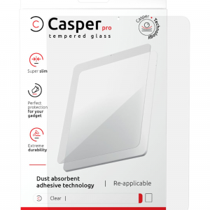 Casper Pro Tempered Glass For iPad Pro 11" 1st Gen / Pro 11" 2nd Gen / Pro 11" 3rd Gen / Pro 11" 4th (2022) / Air 4 / Air 5 (Retail Pack) (Clear)