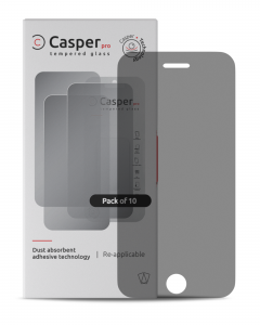 Casper Pro Tempered Glass For iPhone 6 / 6S / 7 / 8 / SE (2020) / SE (2022) (Retail Pack) (Privacy)