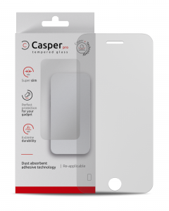 Casper Pro Tempered Glass For iPhone 6 / 6S / 7 / 8 (Retail Pack) (Matte)