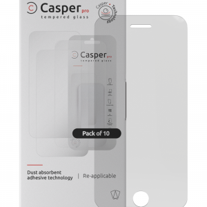 Casper Pro Tempered Glass For iPhone 6 / 6S / 7 / 8 / SE (2020) / SE (2022) (10 Pack) (Clear)