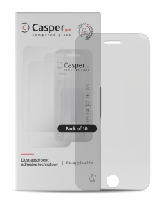 Casper Pro Tempered Glass For iPhone 5 / 5S / 5C / SE (2016) (10 Pack) (Clear)
