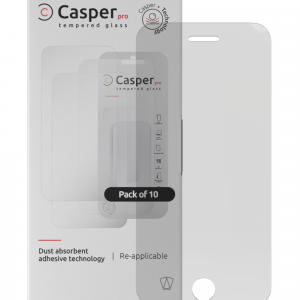 Casper Pro Tempered Glass For iPhone 5 / 5S / 5C / SE (2016) (10 Pack) (Clear)