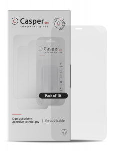 Casper Pro Tempered Glass For iPhone 12 / 12 Pro (10 Pack) (Clear)