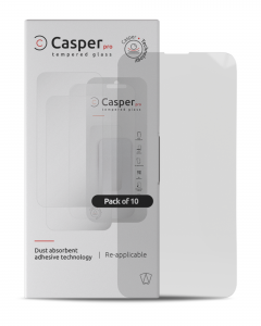 Casper Pro Tempered Glass For iPhone 13 Mini (10 Pack) (Clear)