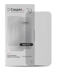Casper Pro Tempered Glass For iPhone 14 Pro Max (10 Pack) (Matte)