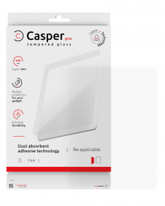 Casper Pro Tempered Glass For iPad Air 11" (2024) / Air 11" (2025)/ Air 11"M4 (2026) (Retail Pack) (Clear)