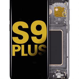 OLED Assembly With Frame For Samsung Galaxy S9 Plus (Refurbished) (Titanium Gray)