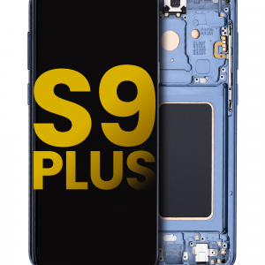 OLED Assembly With Frame For Samsung Galaxy S9 Plus (Refurbished) (Coral Blue)