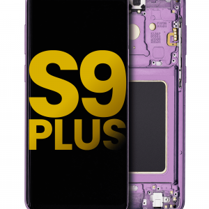 OLED Assembly With Frame For Samsung Galaxy S9 Plus (Refurbished) (Lilac Purple)