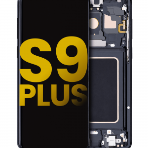 OLED Assembly With Frame For Samsung Galaxy S9 Plus (Refurbished) (Midnight Black)