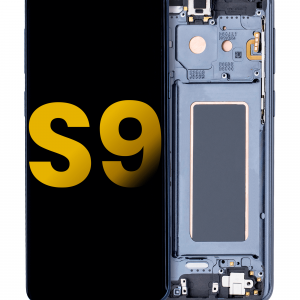 OLED Assembly With Frame For Samsung Galaxy S9 (Refurbished) (Titanium Gray)