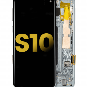 OLED Assembly With Frame For Samsung Galaxy S10 (Refurbished) (Prism Green)