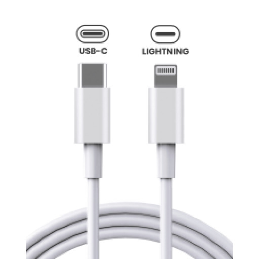 Apple USB-C to Lightning Cable (1m, 3ft) (OEM Brand New, Bulk Packaging)