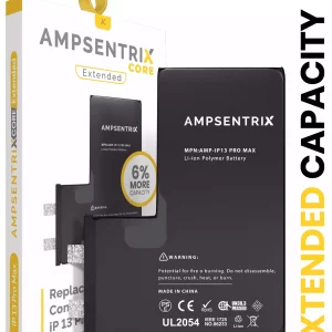 Replacement Battery For IPhone 13 Pro Max (Spot Welding Required) (AmpSentrix Core Extended)