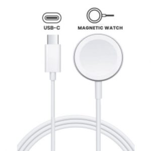 USB-C Magnetic Watch Charging Cable For All Watch Series (1 m / 3.3 ft) (OEM Grade New) (Bulk Packaging)