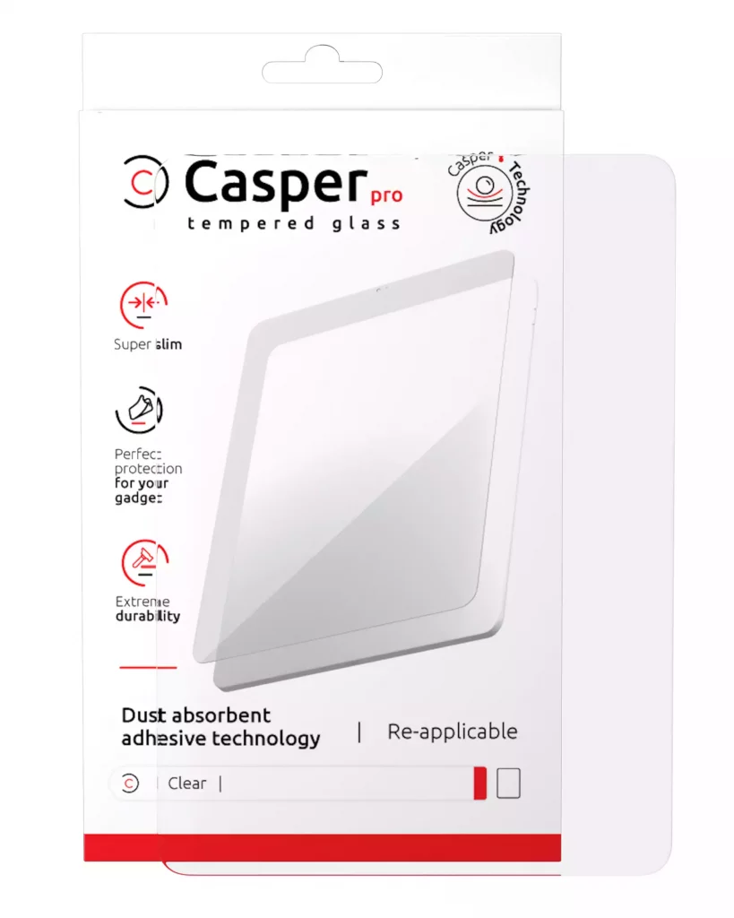 Casper Pro Tempered Glass For iPad Mini 1 / iPad Mini 2 / iPad Mini 3 (Retail Pack) (Matte)