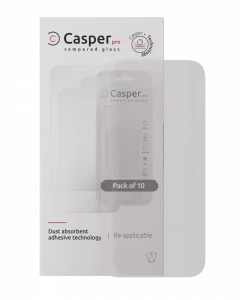 Casper Pro Tempered Glass For iPhone 16 Pro Max / 17 Pro Max (10 Pack) (Matte)