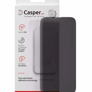 Casper Pro Tempered Glass For iPhone 16 Pro / 17 / 17 Pro (Retail Pack) (Privacy)