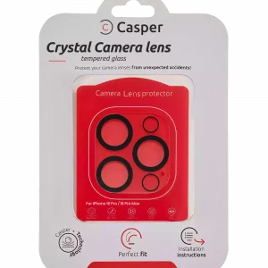 Casper Camera Lens Protector For iPhone 16 Pro / 16 Pro Max (Crystal Full Cover)